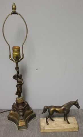 19th Century Classical Bronze Lamp 161547