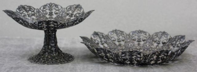 STERLING 2 Pieces of Filigree  161555