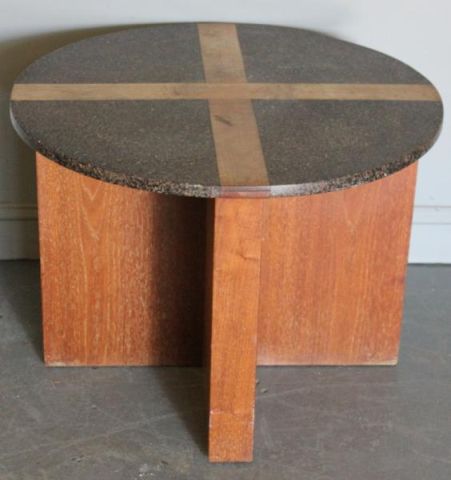 Midcentury Coffee Table with Wood