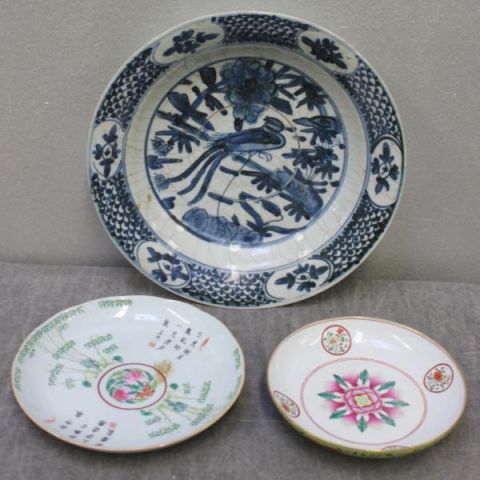 3 Piece of Chinese Porcelain Incl  1615c1