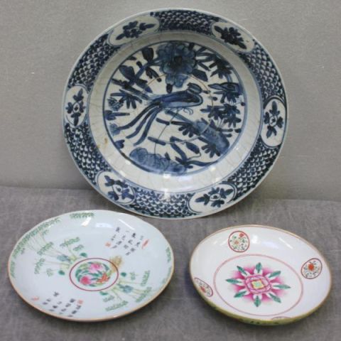 3 Piece of Chinese Porcelain Incl.