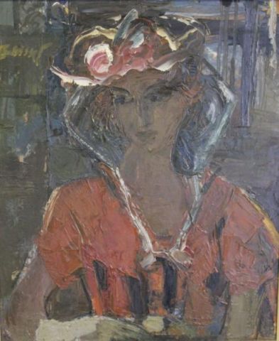 UNKNOWN. 20th Cent Oil on Board.