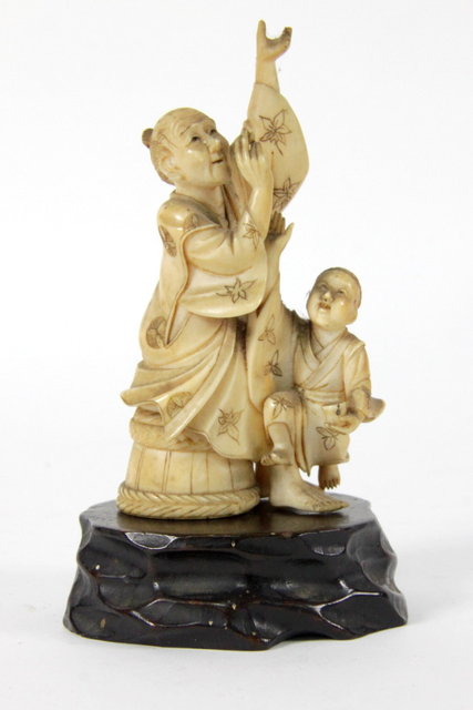 A Japanese ivory Okimono Meiji 161667