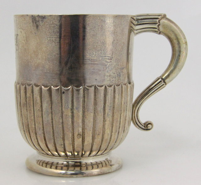 A Victorian silver christening