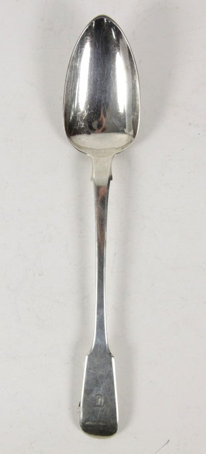 A George IV silver fiddle pattern 161717