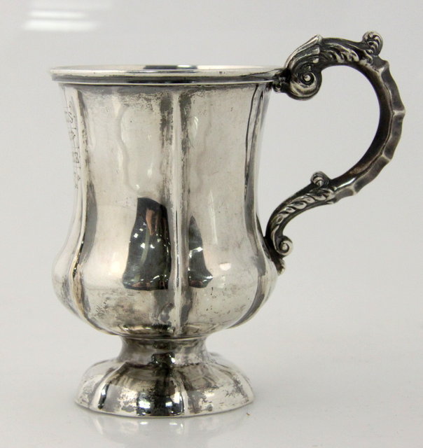 A Victorian silver christening 161734