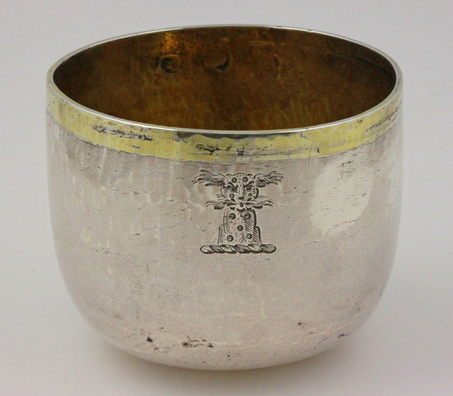 A George II silver tumbler cup 16176d