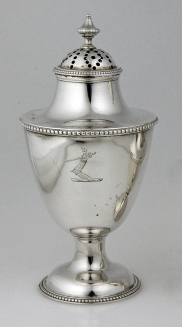 A George III silver caster William