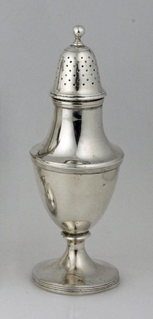 A George III silver caster John