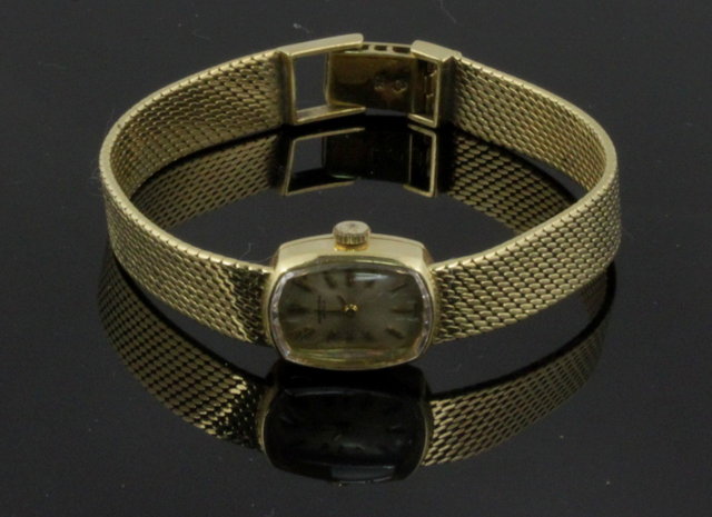 A lady s 18ct gold wristwatch by 161795