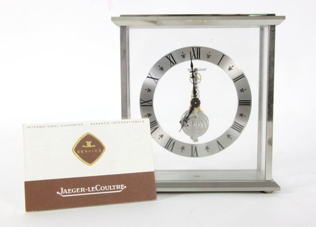 A Jaeger LeCoultre mantel clock