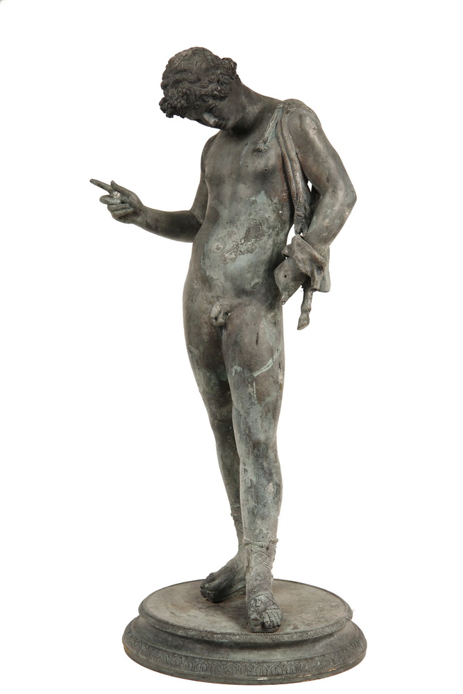 BRONZE GARDEN SCULPTURE 19th 16189a