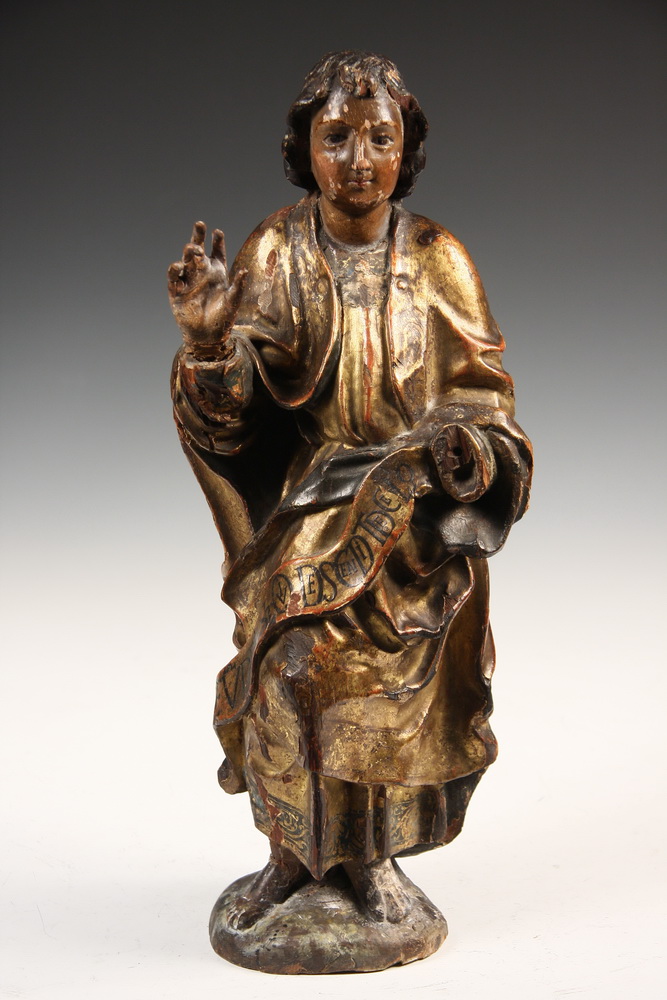 EARLY FLEMISH ECCLESIASTICAL FIGURE 16189d