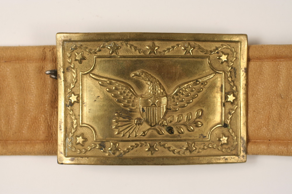 MILITIA BELT PLATE - US Militia Belt