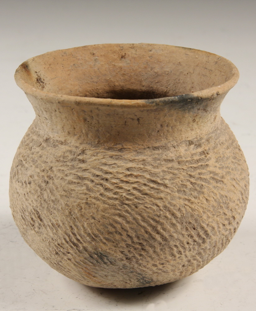 EARLY CHINESE CLAY POT - Early