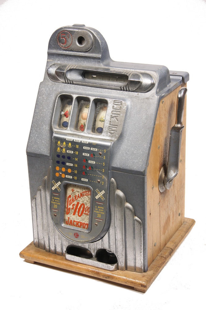 SLOT MACHINE Coin Operated Slot 1619a0