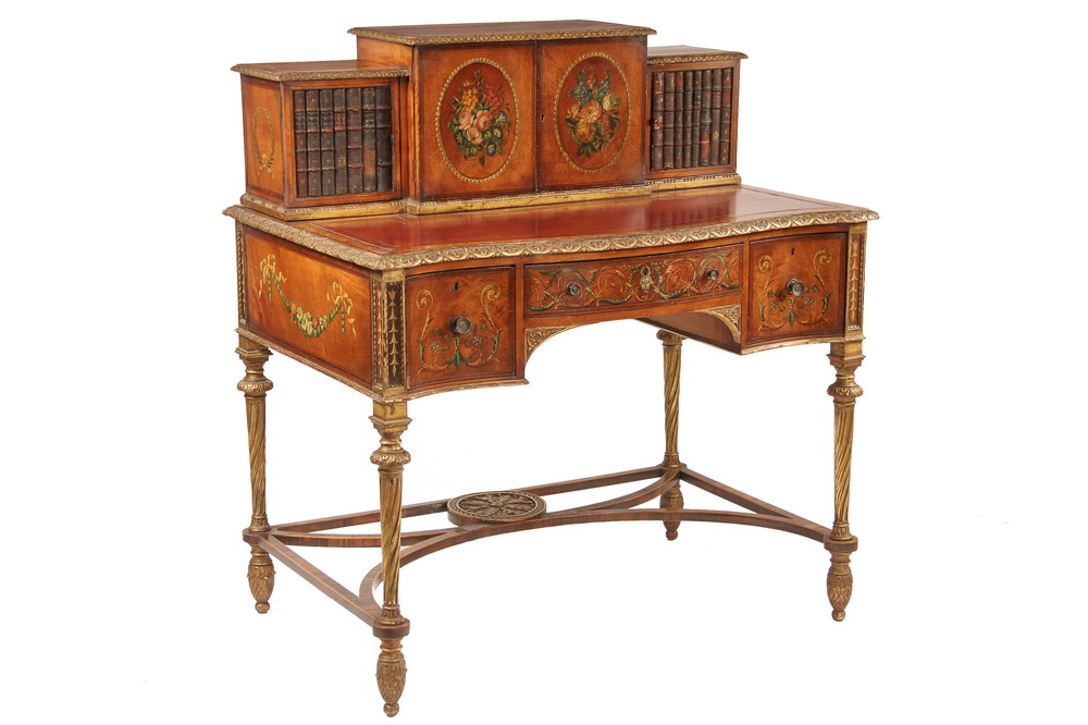 LADIES CUSTOM WRITING DESK - 1920s Vintage