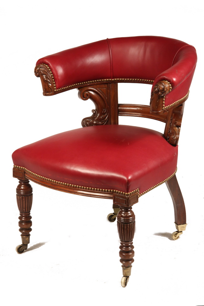 ENGLISH GENTS CLUB CHAIR Edwardian 161a69