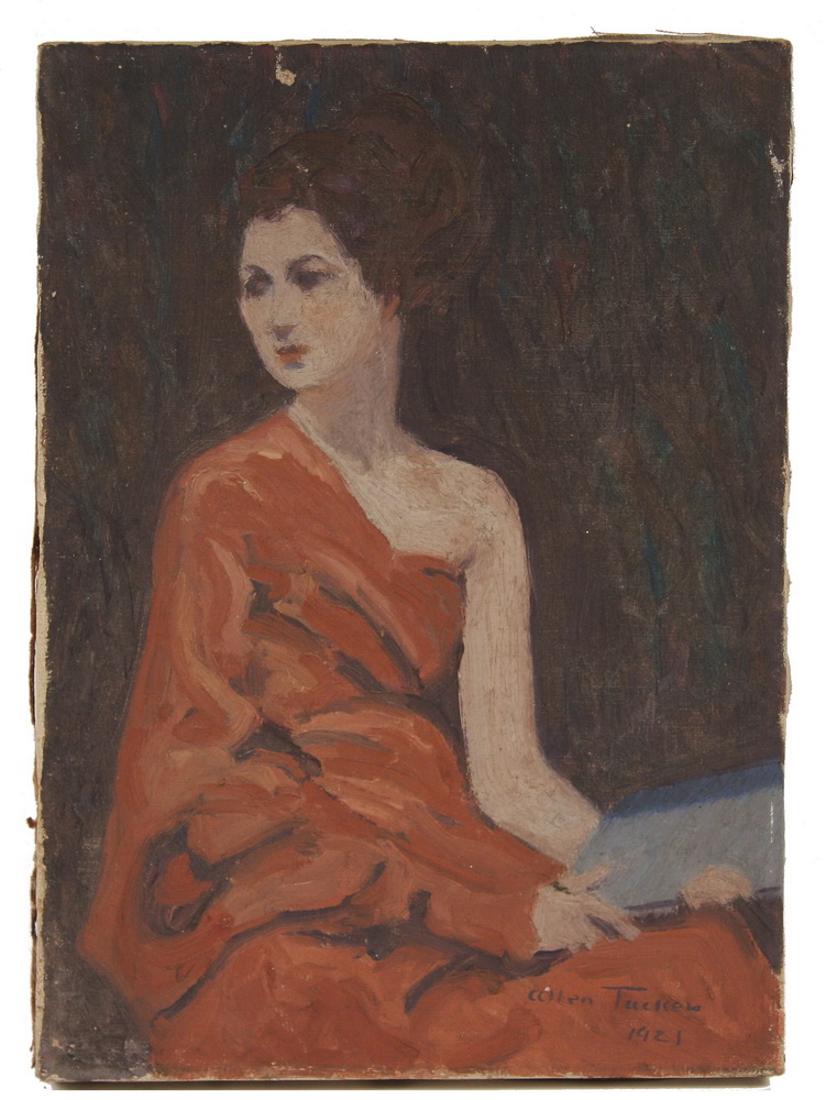 OOC Portrait of Seated Woman 161a88