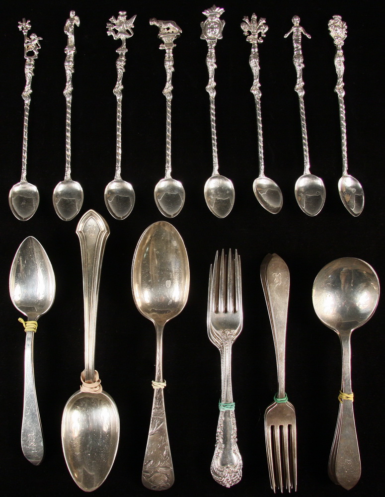  144 PCS STERLING FLATWARE IN 161aa9