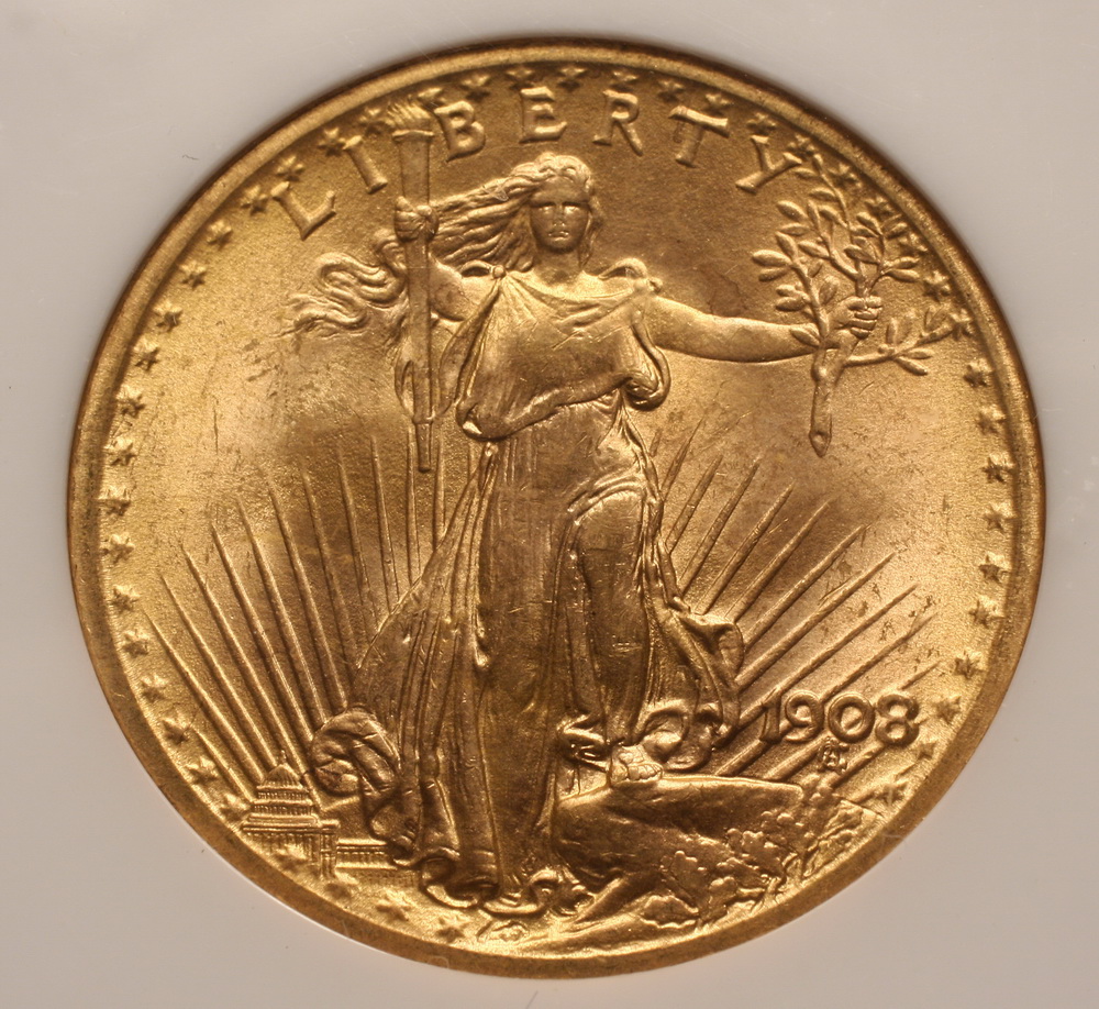 COIN - (1) St Gaudens $20 Gold