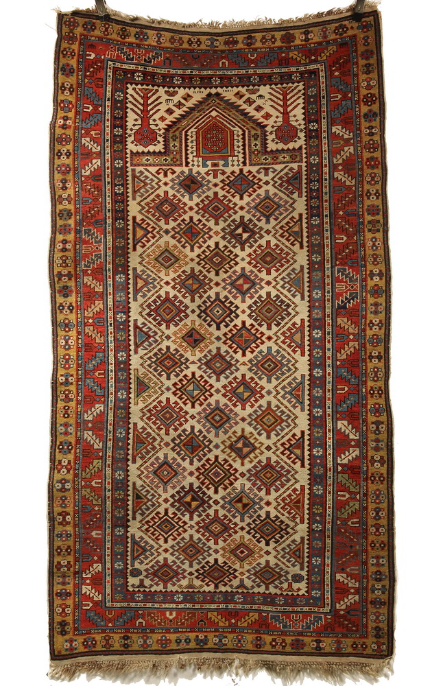 PRAYER RUG - 3'4'' x 6'2'' - Caucasian