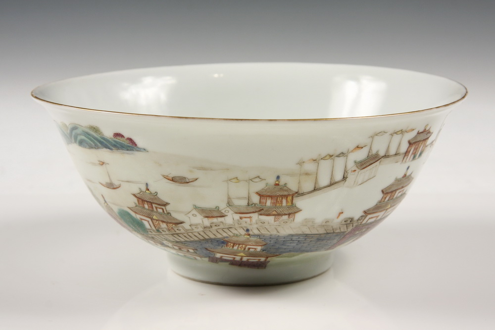 CHINESE BOWL Chinese Export Bowl 161c74