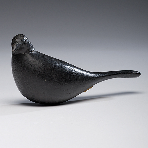 Crow Decoy by Charles Perdew American