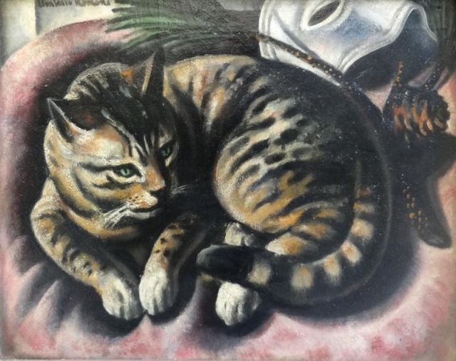 ROMANO Umberto Oil on Canvas of 15f99e