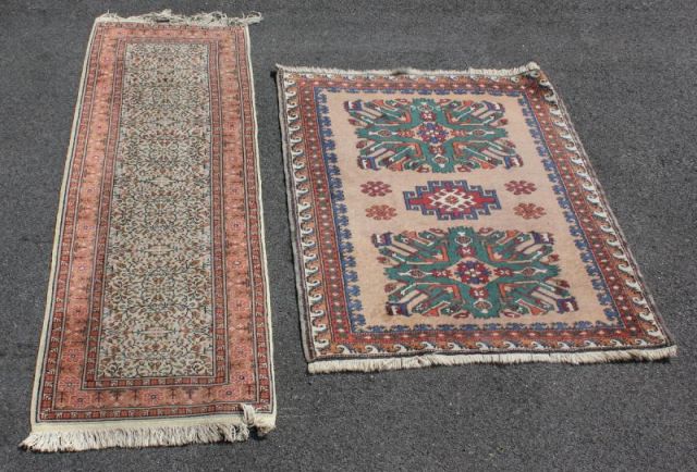 Caucasian Scatter Carpet with an