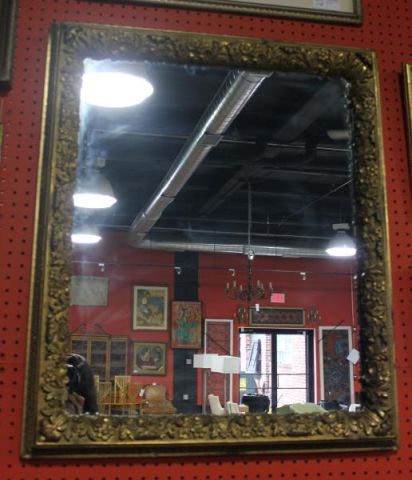 19th Century Gilded Frame As a Mirror.From