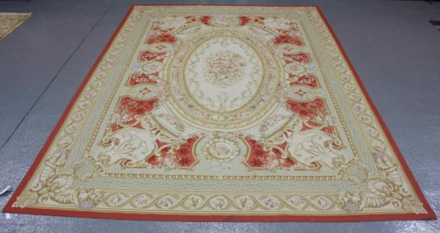 Aubusson Style Needlepoint Carpet.From