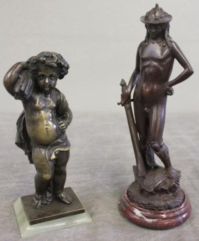2 Bronzes Including a Donatello 15f9f6