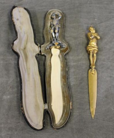 2 Letter Openers Including Cased 15f9f7