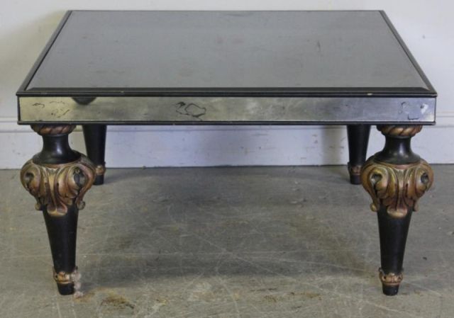 Vintage Mirrored Coffee Table.Style