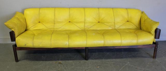 Midcentury Brazilian Rosewood Sofa.From