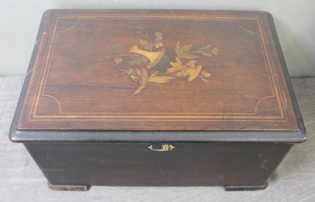Inlaid Music Box Includes instructions 15fa28