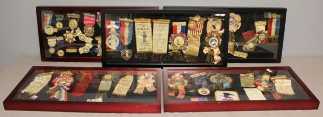 Unusual Group of 5 Shadowboxes 15fa25