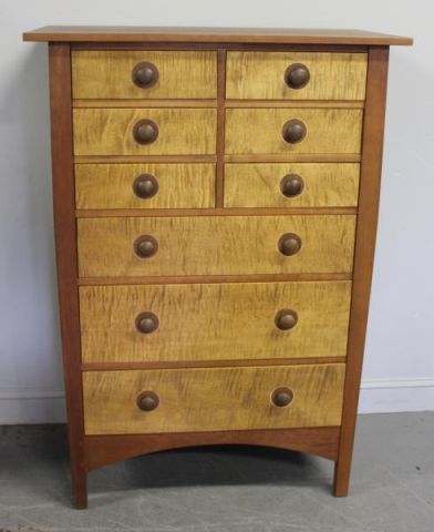 Stickley Tall Chest Six drawer 15fa7a