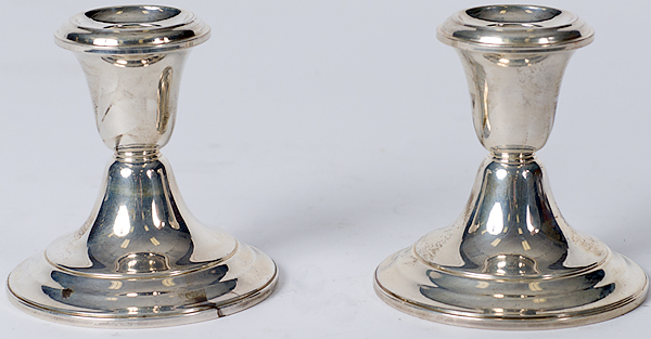 Gorham Sterling Candlesticks American 15fad1