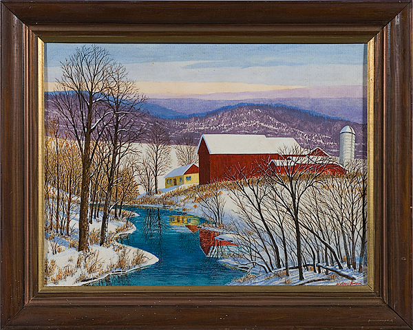 Winter Landscape by Harold Hancock