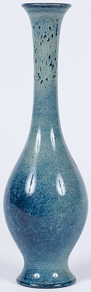 Mottled Glazed Vase 20th century