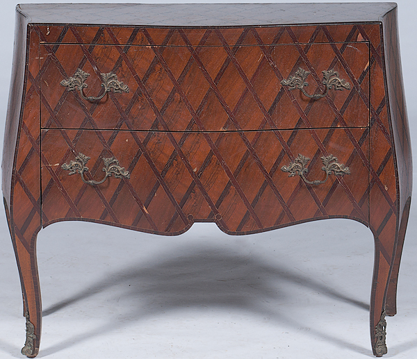 Louis XV style Bombe Commode French 15fb37