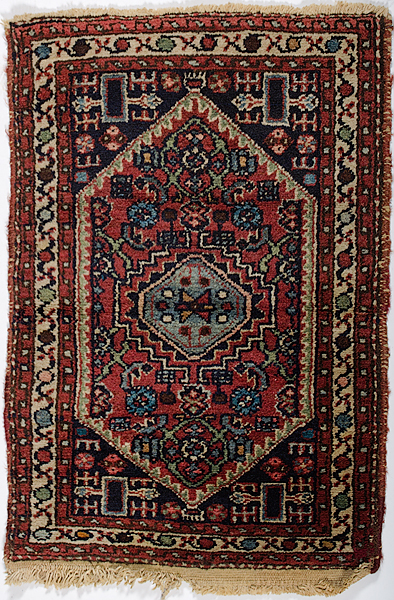 Hamadan Rug Persian 20th century;