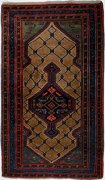 Hamadan Rug Persian rug 20th century;