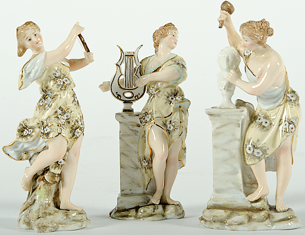 Volkstedt Porcelain Figurines Germany 15fb6b