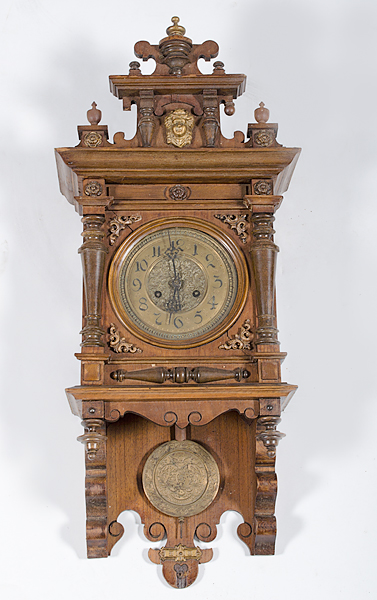 German Regulator Clock German late 15fb80