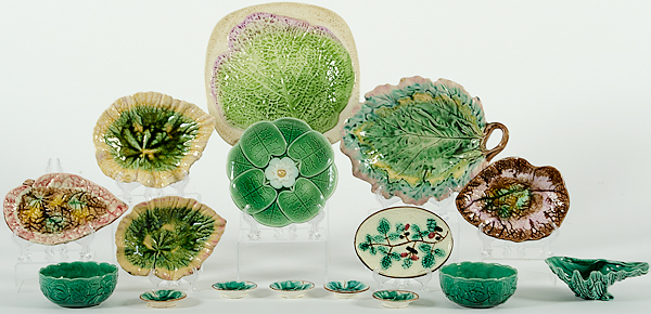 Majolica Tablewares American and Continental