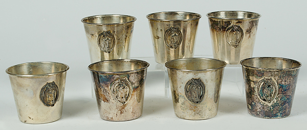 English Silverplated Pimms Cups