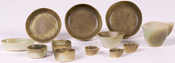 Miniature Ceramic Tablewares 20th century